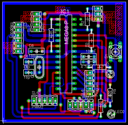 Dessin carte PWM