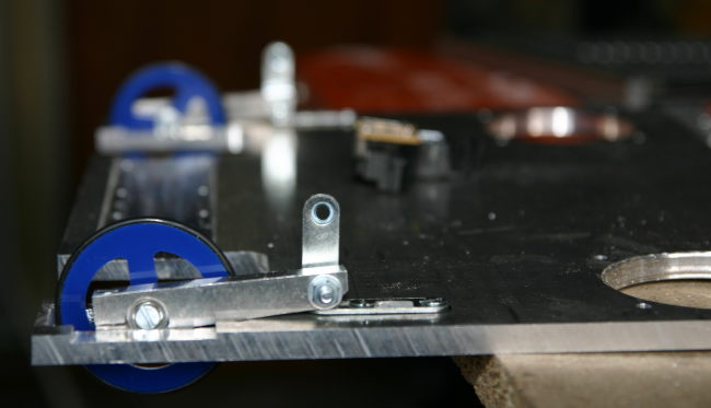 Roulettes sur le chassis